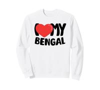 I Love My Bengal Sweatshirt