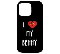 I Love My Benny Name Funny Case for iPhone 14 Pro Max