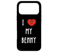 I Love My Benny Name Funny Case for iPhone 17 Pro Max