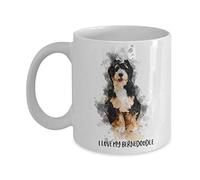 I Love My Bernedoodle Coffee Mug - Gift for BerneDoodle Moms/Dads