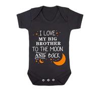 I Love My Big Brother Baby Grow Funny New Born Infant Toddlers Unisex Gift Tee