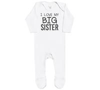 I Love My Big Sister Baby Boy Romper, Baby Girl Romper, Baby Romper