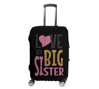 I Love My Big Sister Luggage Cover Travel Suitcase Protector Anti-Scratch Suitcase Cover XL