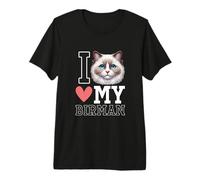 I Love My Birman Premium T-Shirt
