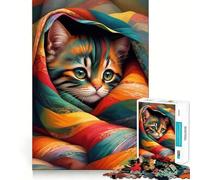 I Love My Blanket 1000 Pieces Puzzles for Teenagers Reason Skill Creative Play Enjoyable Challenge Furniture Decor (38x52cm)