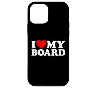 I Love My Board Funny Nonprofit Chairman Skate Surf Art Fan Case for iPhone 12 mini