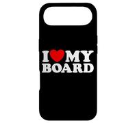 I Love My Board Funny Nonprofit Chairman Skate Surf Art Fan Case for iPhone Air