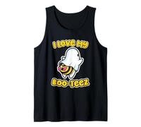 I Love My Boo-Tees | Cute Ghost Bee Funny Halloween for Girl Tank Top