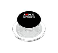 I Love My Boyfriend So Please Stay Away From Me PopSockets PopGrip for MagSafe