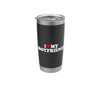I Love My Boyfriend Stainless Steel Insulated Tumbler