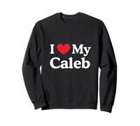 I Love My Caleb Heart Caleb Love Caleb Sweatshirt