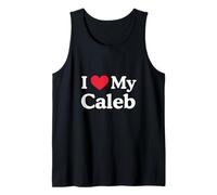 I Love My Caleb Heart Caleb Love Caleb Tank Top
