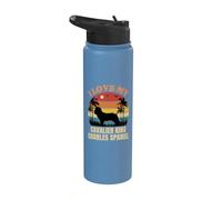 I Love My Cavalier King Charles Spaniel - Dog Lover Present Stainless Steel Insulated Water Bottle
