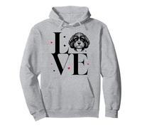 I Love My Cavapoo Dog Mom Dad Valentine's Day Pullover Hoodie