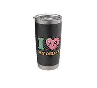 I Love My Cello Stainless Steel Insulated Tumbler