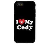 I Love My Cody Dog Owner Pet Dog Lover Case for iPhone SE (2020) / 7/8