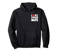 I Love My Cougar Wife! Funny Toy Boy And Younger Husband Pullover Hoodie