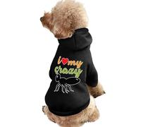 I Love My Crazy Aunt Cute Dog And Cat Clothes Pet Hoodie Sweatshirt Pullover Sweater Coat