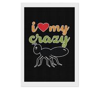 I Love My Crazy Aunt Diamond Art Kits Accessories Full Square Drill 5D Painting Craft Home Wall Decor