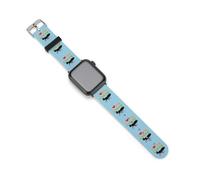 I Love My Crazy Aunt Silicone Watch Strap Compatible with IWatch Adjustable Sports Band Unisex 42mm/44mm