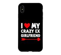 I Love My Crazy Ex Girlfriend - Valentines Day Funny Case for iPhone XS Max