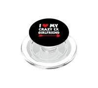 I Love My Crazy Ex Girlfriend - Valentines Day Funny PopSockets PopGrip for MagSafe