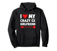 I Love My Crazy Ex Girlfriend - Valentines Day Funny Pullover Hoodie