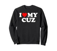 I Love My Cuz - Red Heart Sweatshirt
