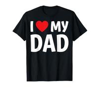 I Love My Dad Cute Daddy Father's Day Kids T-Shirt