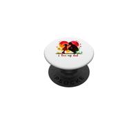 I love my dad father birthday daddy fathers day pap pop PopSockets Adhesive PopGrip