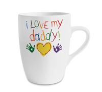 I Love My Daddy, Father's Day Gift, 13 oz Marrow Cup, Coffee, Tea Mug.