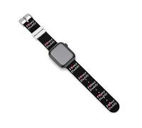 I Love My Daddy Silicone Watch Band Replacement Watch Straps Adjustable Sport Wristband for Women Men 38mm/40mm