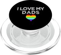 I Love My Dads Loving Son Daughter Child of gay parents PopSockets PopGrip for MagSafe
