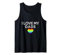 I Love My Dads Loving Son Daughter Child of Gay Parents Tank Top