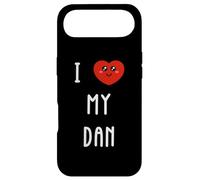 I Love My Dan Name Funny Case for iPhone Air