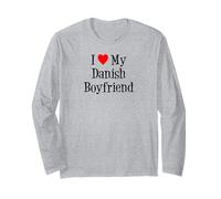 I Love My Danish Boyfriend Long Sleeve T-Shirt