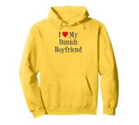 I Love My Danish Boyfriend Pullover Hoodie