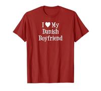 I Love My Danish Boyfriend T-Shirt