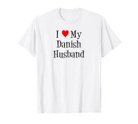 I Love My Danish Husband T-Shirt