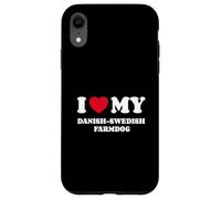 I Love My Danish-Swedish Farmdog Dansk-Svensk Gardshund Case for iPhone XR