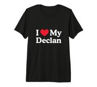 I Love My Declan Heart Declan Love Declan Premium T-Shirt