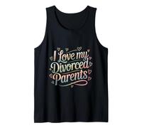 I Love My Divorced Parents Child Kid Dynamics -- Tank Top