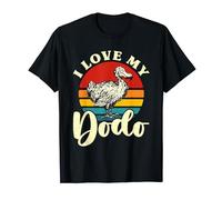 I Love My Dodo Retro Loves Animals Flightless Bird Dodo Bird T-Shirt