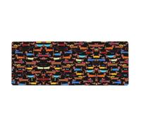 I Love My Dog Dachshunds Extra Large Desk Pad,Non-Slip Rubber Base Mat, for Keyboard, Mouse and Desk Protection