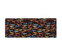 I Love My Dog Dachshunds Mouse Pad 12x31.5in Extended Gaming Surface