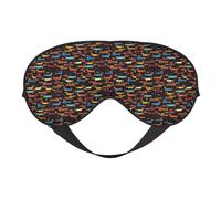 I Love My Dog Dachshunds Print Soft Eye Mask Beneficial Block Light Nap Night Use Travel Camping Meditation Yoga