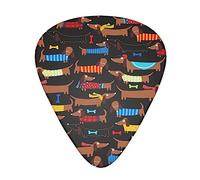 I Love My Dog Dachshunds Stolmx Guitar Pick Set - Full Print Design, 3 Thicknesses Available
