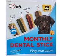 I Love My Dog Monthly Dental Sticks Box