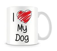 I Love My Dog Personalised Mug - Add Photo - Customised Cup Gift
