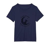 I Love My Dog to The Moon and Back Starry Night T-Shirt, Women's Plus, Navy, 3X